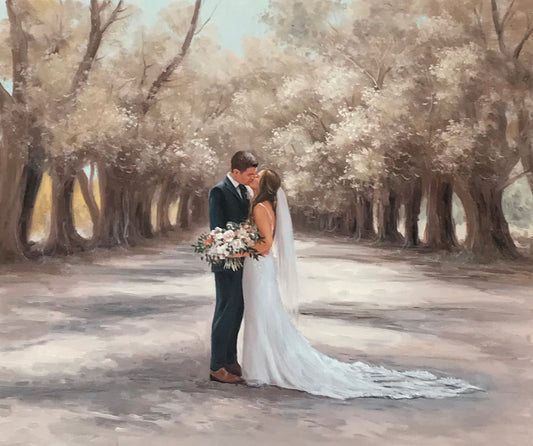Wedding Photos into Painted Masterpieces with Paintru