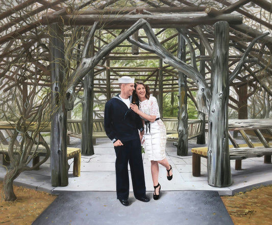 Capturing Love Eternal: The Timeless Appeal of Custom Wedding Portraits for Anniversaries